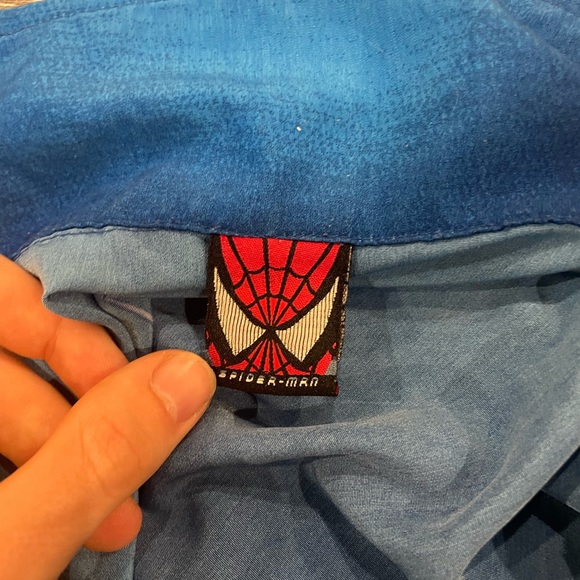 2002 Spider-Man Button Up T-Shirt - Picture 4 of 5